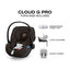 CYBEX Cloud G Pro Comfort Extend Infant Car Seat - Chocolate Brown on Luna Baby Store Miami