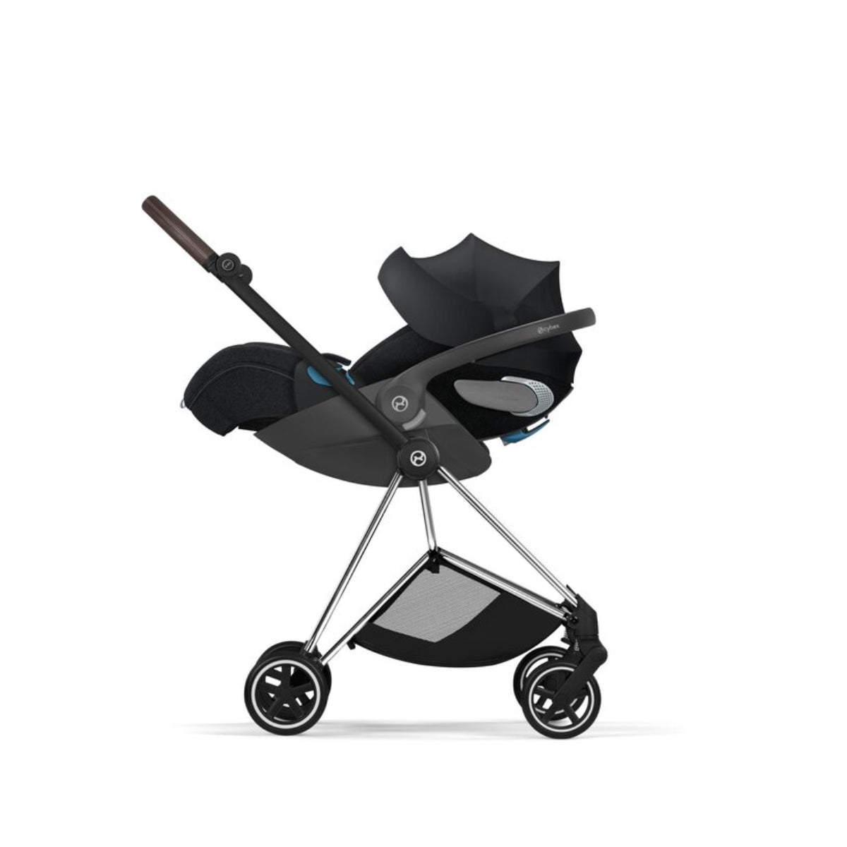 CYBEX MIOS Frame - Style Collection Chrome Brown