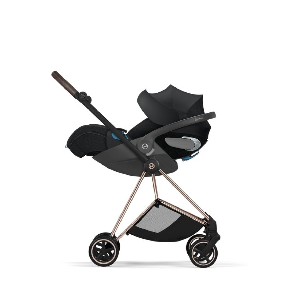 CYBEX MIOS Frame - Style Collection Rosegold on Luna Baby Store Miami