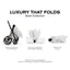 CYBEX PRIAM Fold Lux Carry Cot - Style Collection Off White on Luna Baby Store Miami
