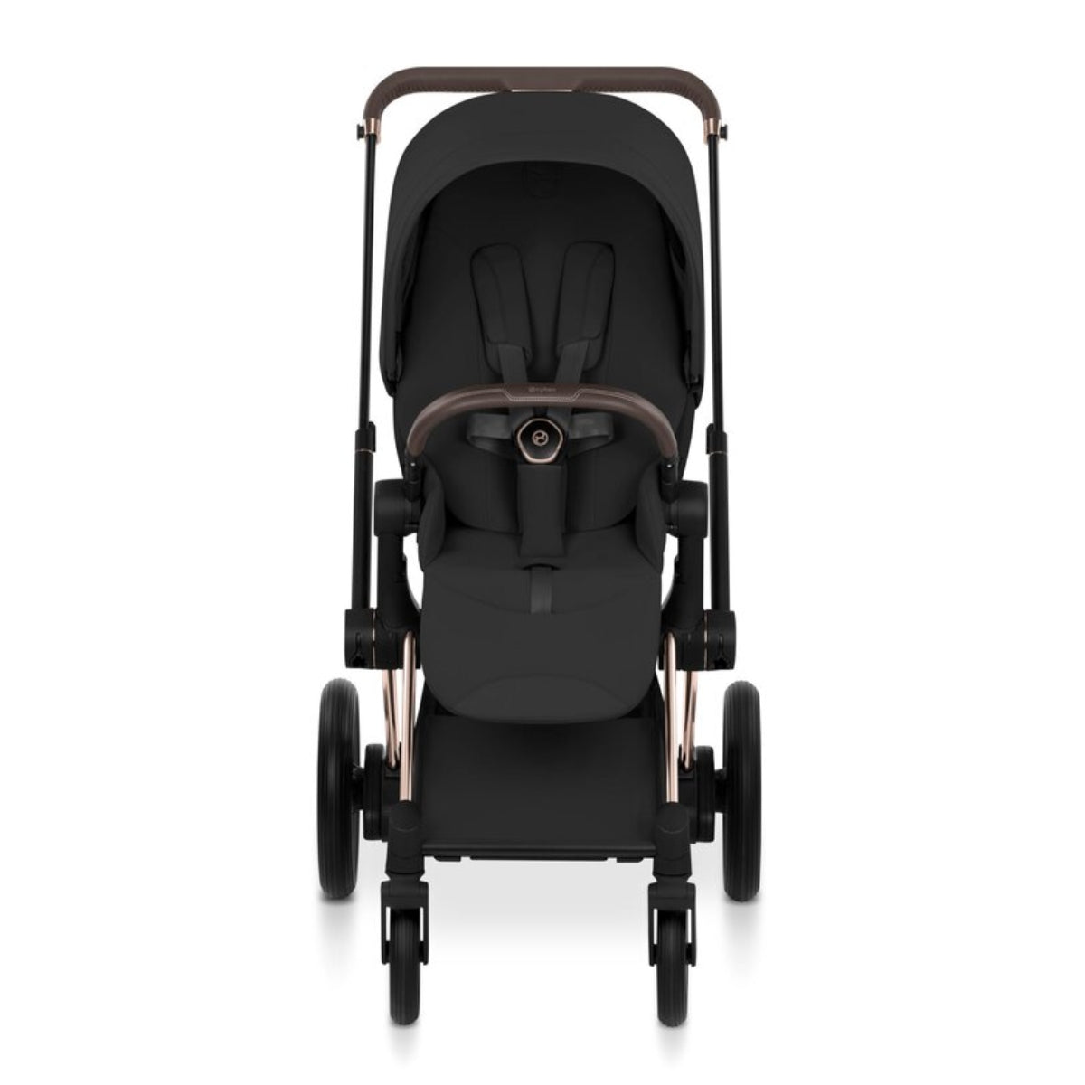 CYBEX e-PRIAM Stroller Frame - Style Collection Rosegold on Luna Baby Store Miami