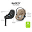 Cadeirinha de Carro Infantil CYBEX Cloud G Pro Comfort Extend - Amêndoa Bege