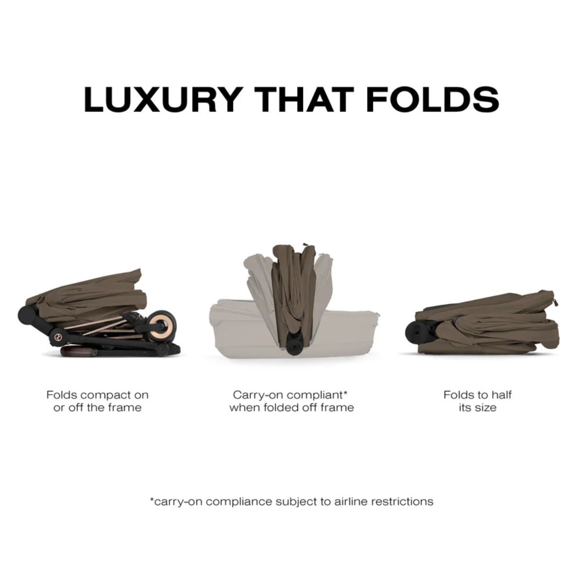 Moisés Infantil Cybex Mios/Coya Fold Lux Style Collection Coconut Brown

 on Luna Baby Store Miami