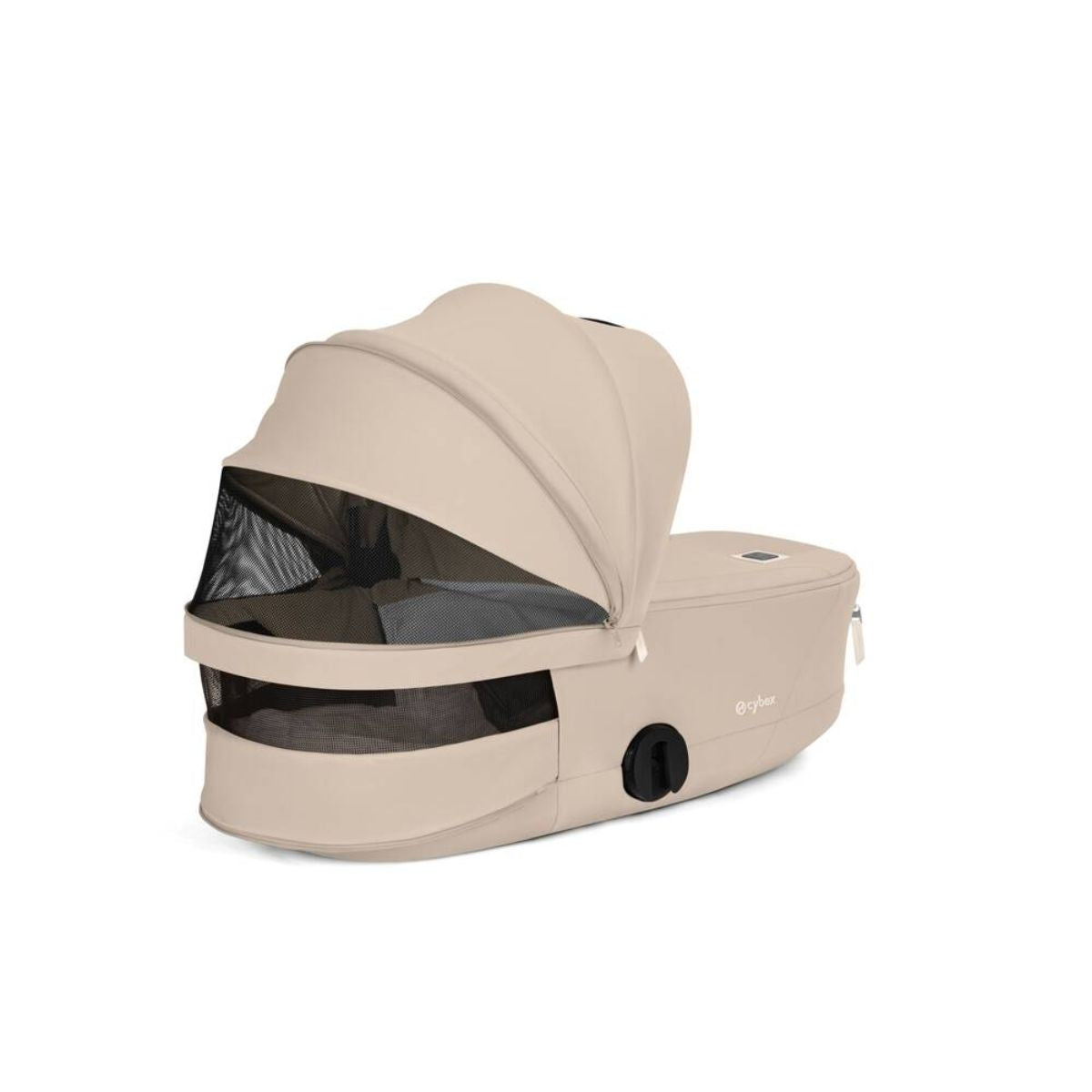 CYBEX MIOS/COYA Fold Lux Carry Cot Style Collection - Cozy Beige on Luna Baby Store Miami