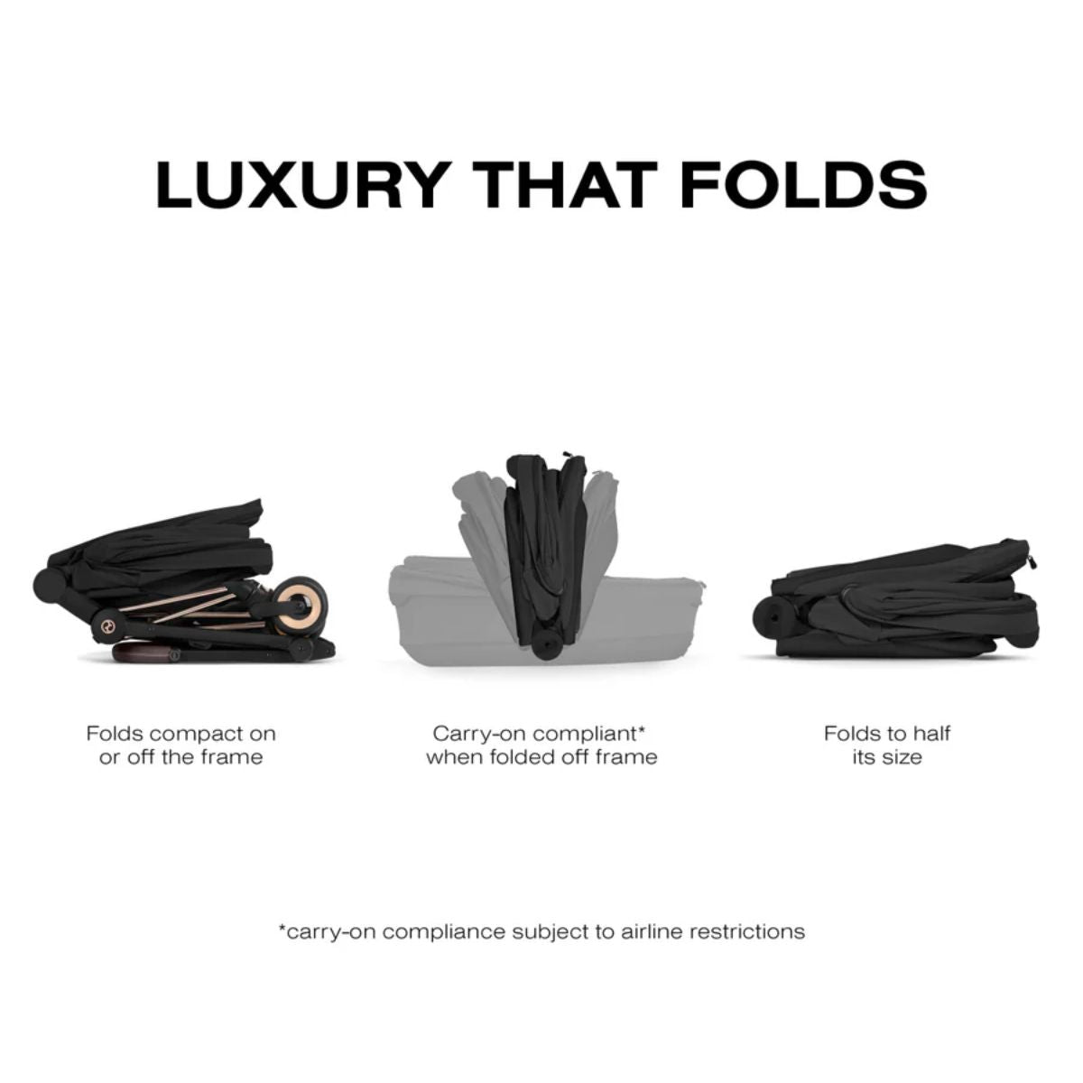 Moisés Infantil Cybex Mios/Coya Fold Lux Style Collection Sepia Black

 on Luna Baby Store Miami