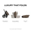 Moisés Infantil Cybex Priam Fold Lux Coconut Brown on Luna Baby Store Miami