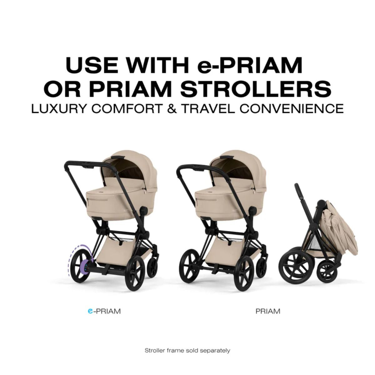 Moisés Infantil Cybex Priam Fold Lux Cozy Beige

 on Luna Baby Store Miami