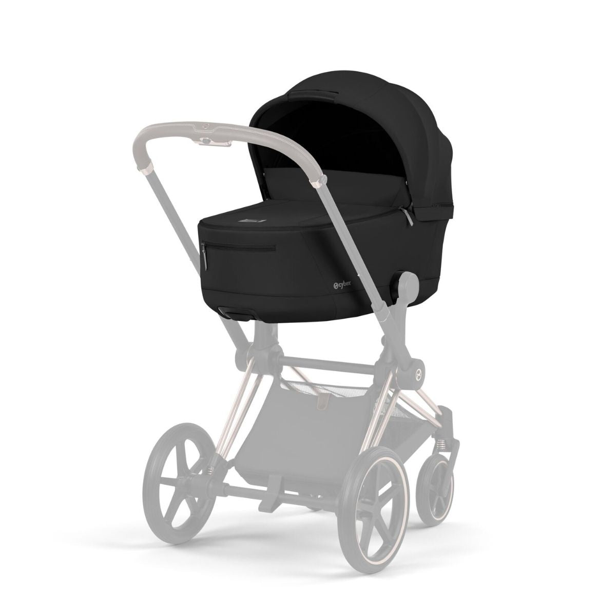 Moisés Infantil Cybex Priam Fold Lux Sepia Black


