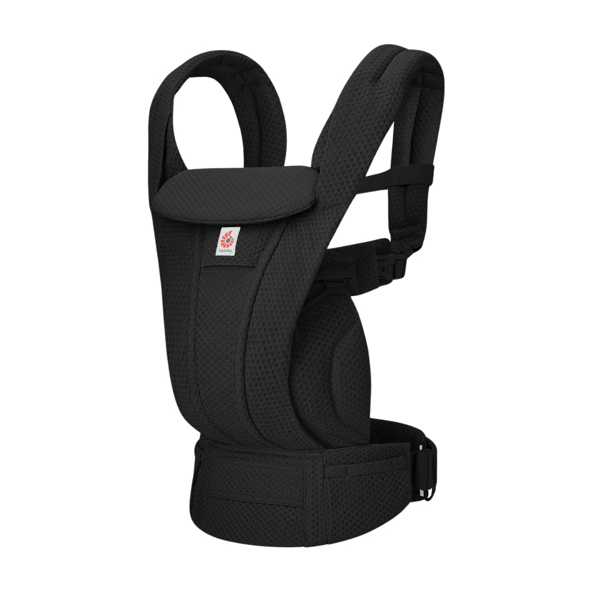 Ergobaby Omni Deluxe Mesh Baby Carrier - Onyx Black on Luna Baby Store Miami