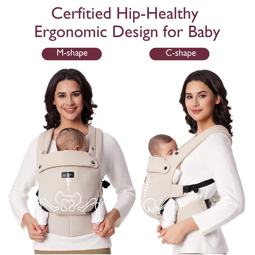 Momcozy Baby Carrier Newborn to Toddler - Khaki