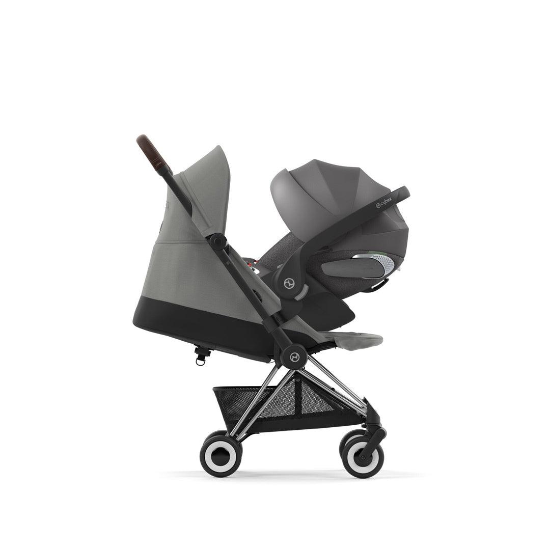 Carrinho De Bebê Cybex Coya Chrome Mirage Grey - Cybex Babytunes