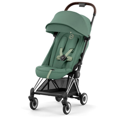 Cybex Coya Compact Stroller - Chrome /Leaf Green