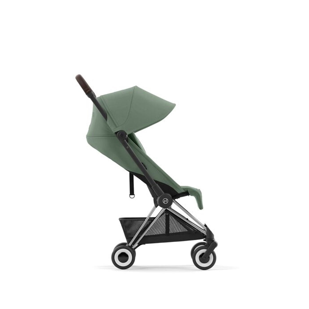 Cybex Coya Compact Stroller - Chrome /Leaf Green