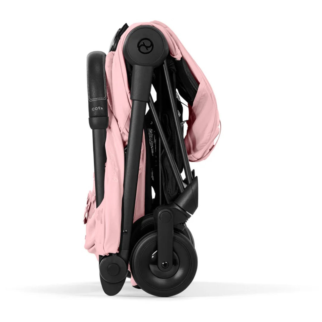 Cybex COYA Compact Stroller - Simply Flowers Pink/Matte Black