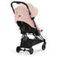 Carrinho De Bebê Cybex Coya Matt Black Peach Pink - Cybex Babytunes