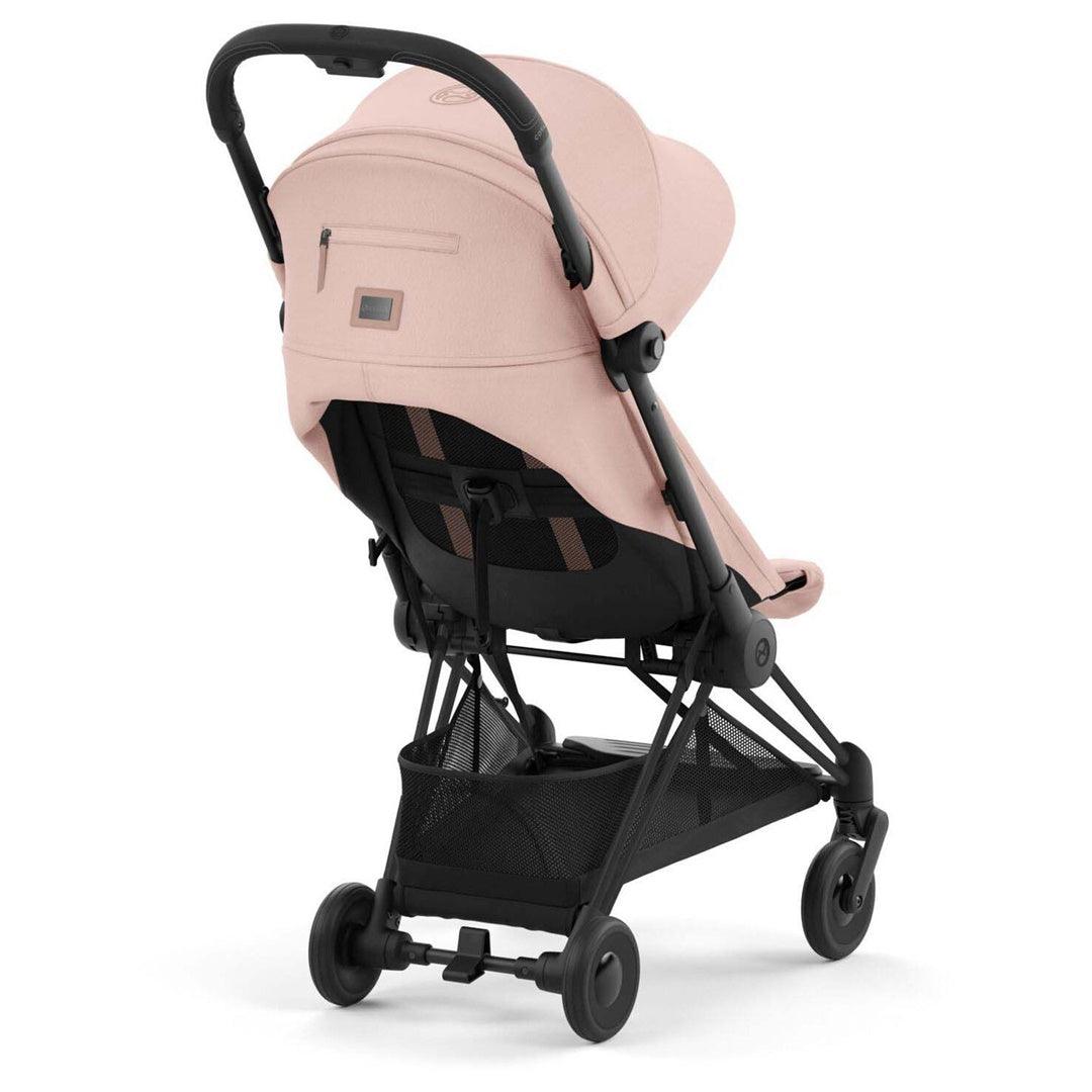 Carrinho De Bebê Cybex Coya Matt Black Peach Pink - Cybex Babytunes