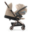 Carrinho De Bebê Cybex Coya Rosegold Cozy Beige - Cybex Babytunes