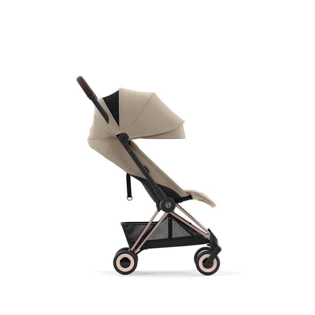 Carrinho De Bebê Cybex Coya Rosegold Cozy Beige - Cybex Babytunes