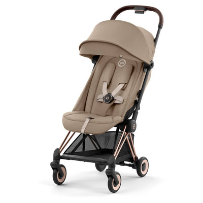 Carrinho De Bebê Cybex Coya Rosegold Cozy Beige