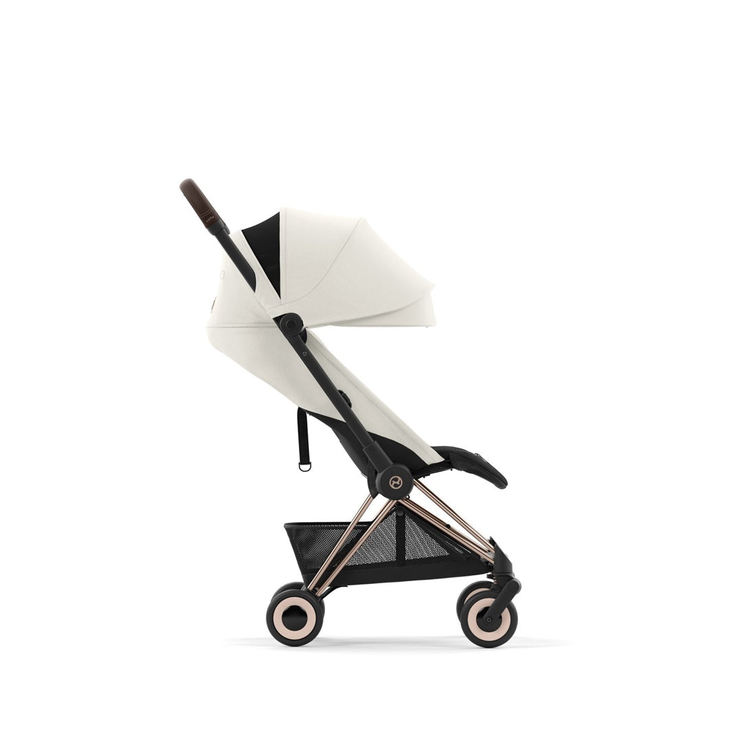 Cybex Coya Compact Stroller - Rose Gold / Off White