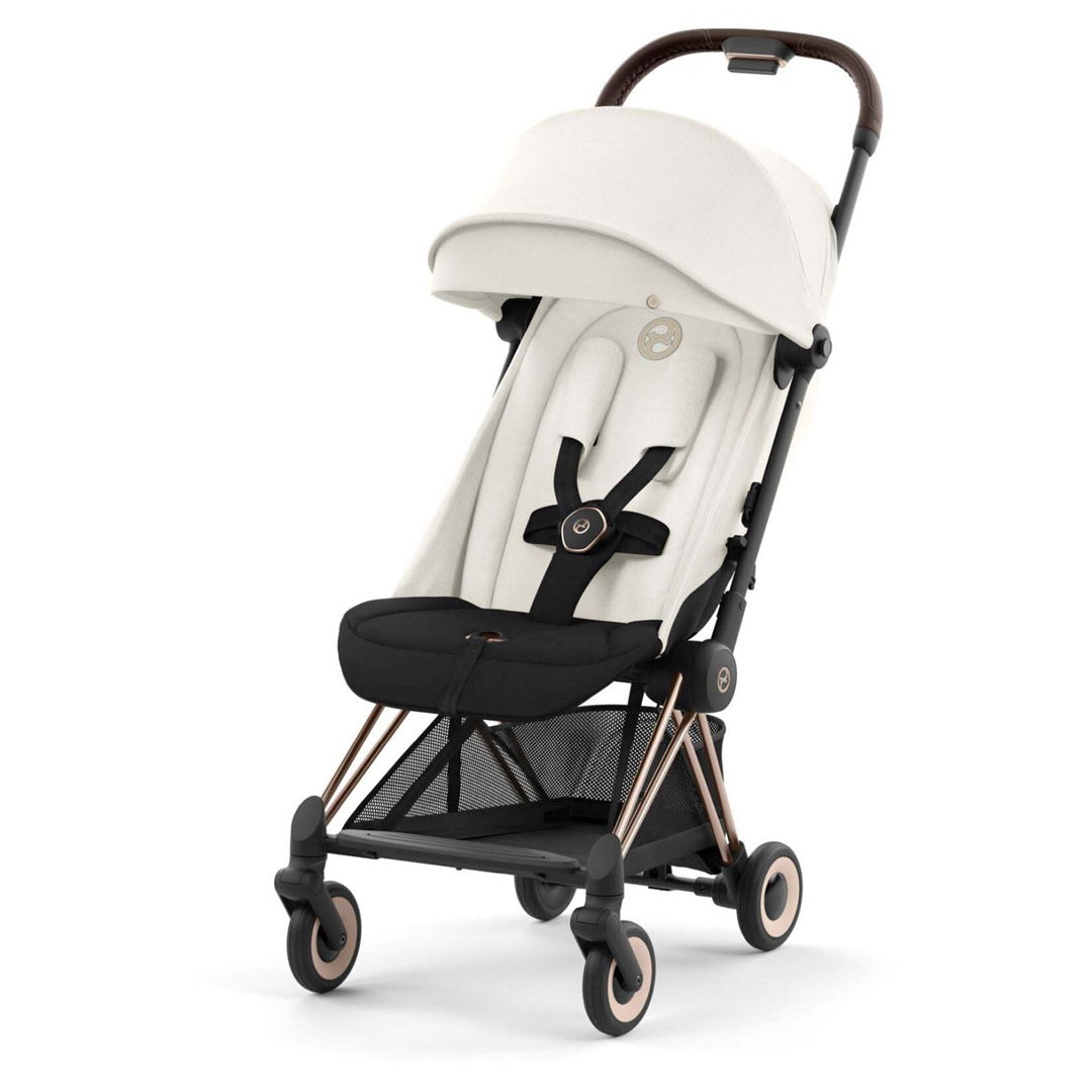 Cybex Coya Compact Stroller - Rose Gold / Off White