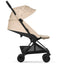Cybex COYA Compact Stroller - Simply Flowers Beige / Matte Black