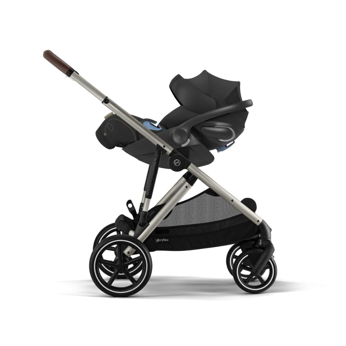 Carrinho De Bebê Cybex Gazelle S Almond Beige (Taupe Frame)