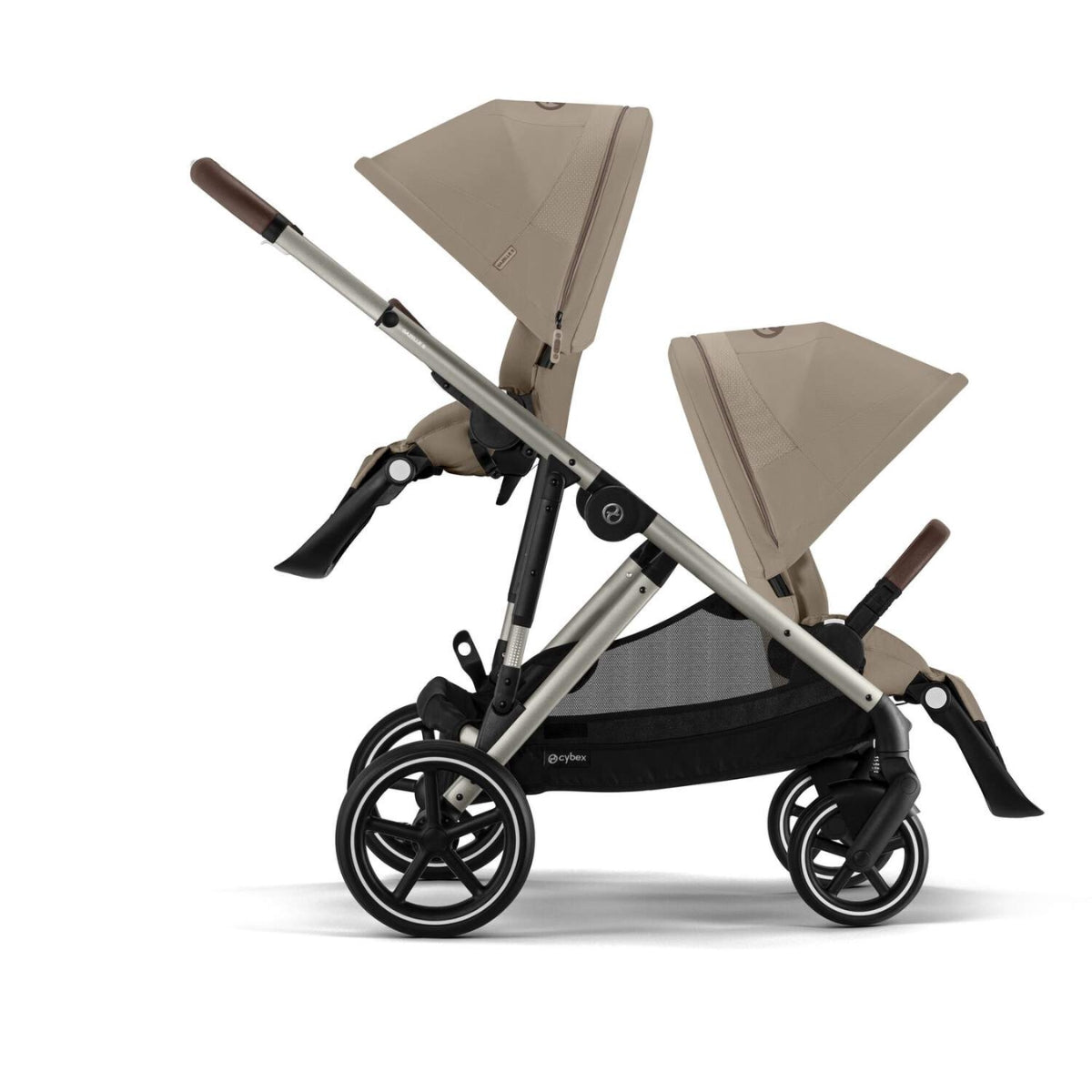 Carrinho De Bebê Cybex Gazelle S Almond Beige (Taupe Frame)