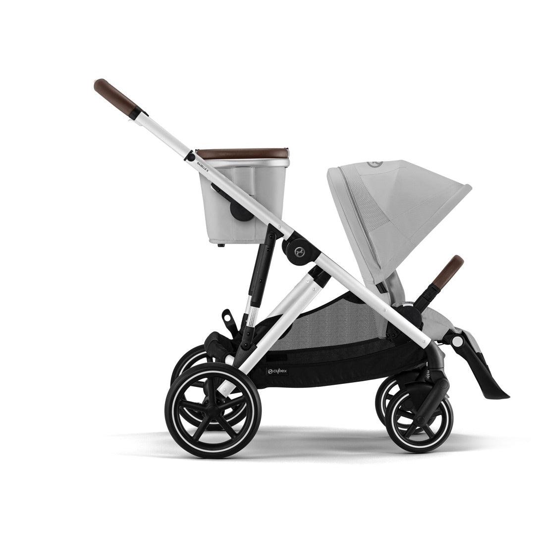 Carrinho De Bebê Cybex Gazelle S Lava Grey (Silver Frame) - Cybex Babytunes