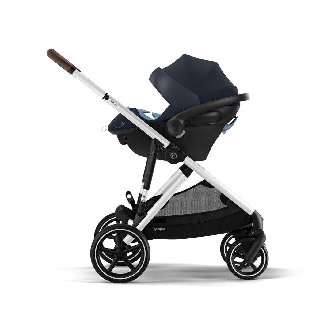 Carrinho De Bebê Cybex Gazelle S Ocean Blue (Silver Frame) - Cybex Babytunes