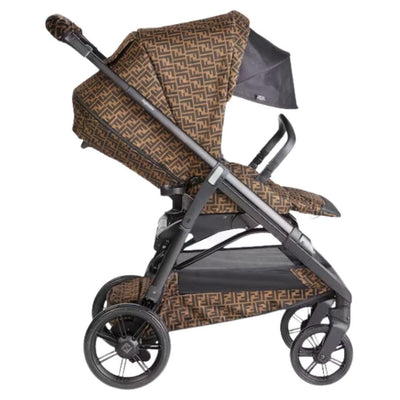 Carrinho De Bebê Fendi Logo Stroller - Fendi Babytunes