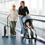 Carrinho Compacto UPPAbaby Minu V3 - Savannah (Cinza Pérola Mesclado / Estrutura de Carbono / Couro Castanho) on Luna Baby Store Miami