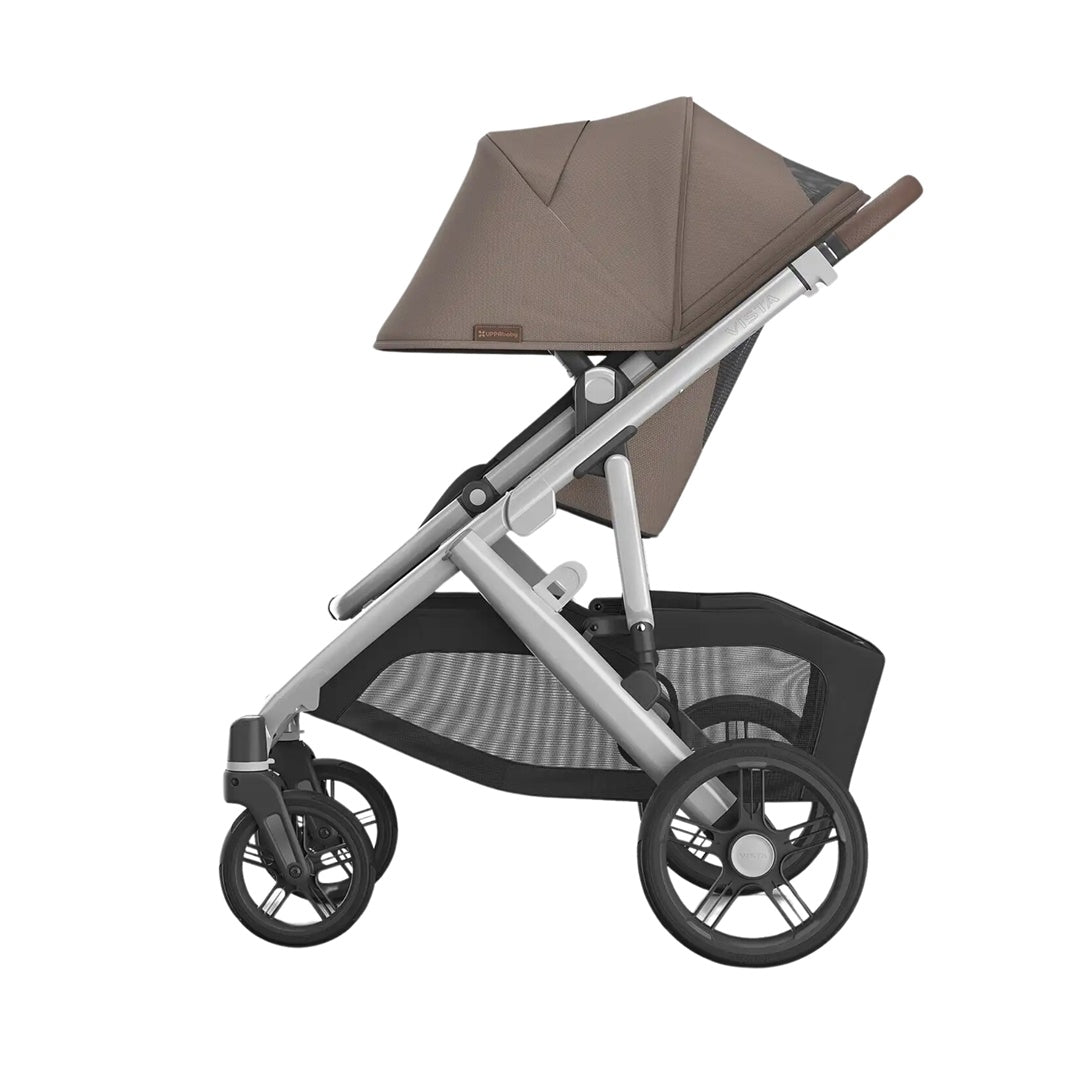 Carrinho De Bebê Uppababy Vista V3 Silver Frame Theo