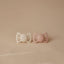 Kit De Chupetas Simétricas Lucky Mushie 6-18M Cream e Blush - Mushie Babytunes