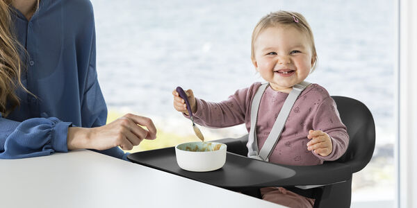Stokke Clikk High Chair - Fjord Blue - Luna Baby Store Miami