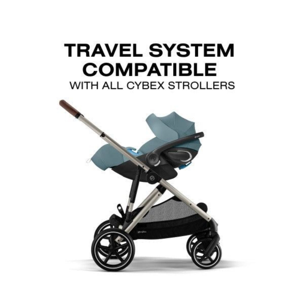 Cadeirinha de Carro Infantil CYBEX Cloud G Pro Comfort Extend - Azul Tempestade