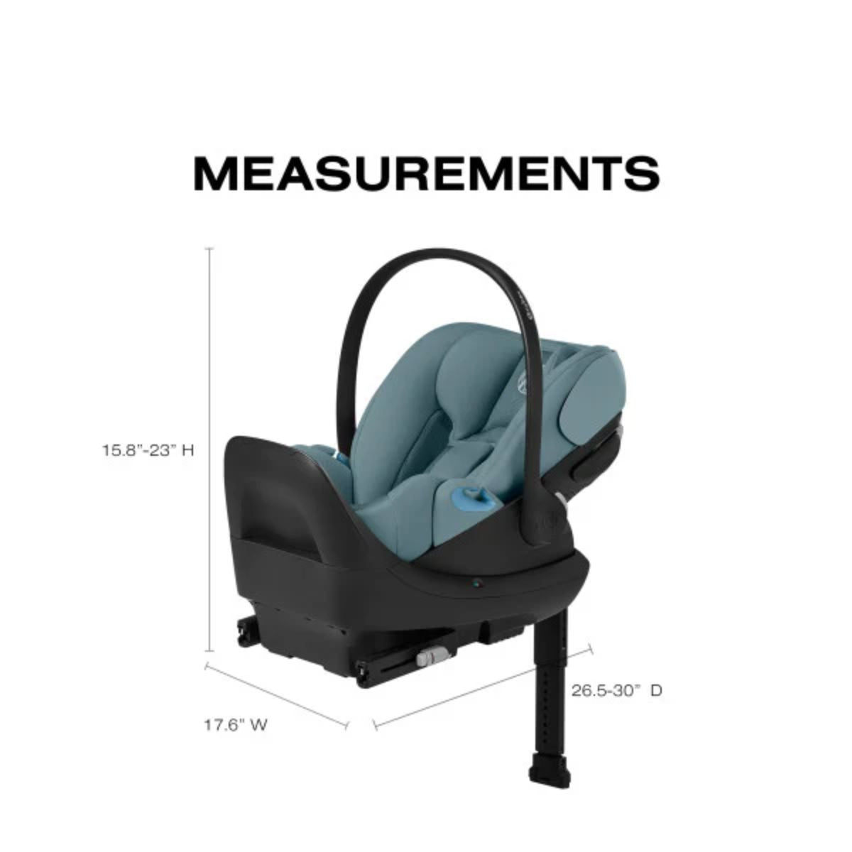 Cadeirinha de Carro Infantil CYBEX Cloud G Pro Comfort Extend - Azul Tempestade