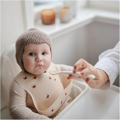 Kit de Colheres Infantil Mushie Ivory