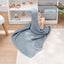Comfy Cubs Hooded Baby Towel 2 pack 100% Muslin Cotton - Pacific Blue and Fern on Luna Baby Store Miami