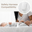 Comfy Cubs Muslin Fitted Changing Pad Cover Universal Fit - White on Luna Baby Store Miami
