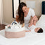 Comfy Cubs Rope Diaper Caddy - Blush