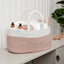 Comfy Cubs Rope Diaper Caddy - Blush