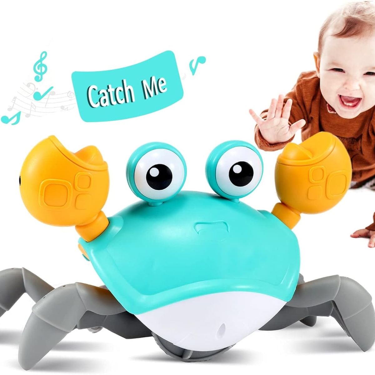 Brinquedo Musical Caranguejo Rastejante Control Future on Luna Baby Store Miami
