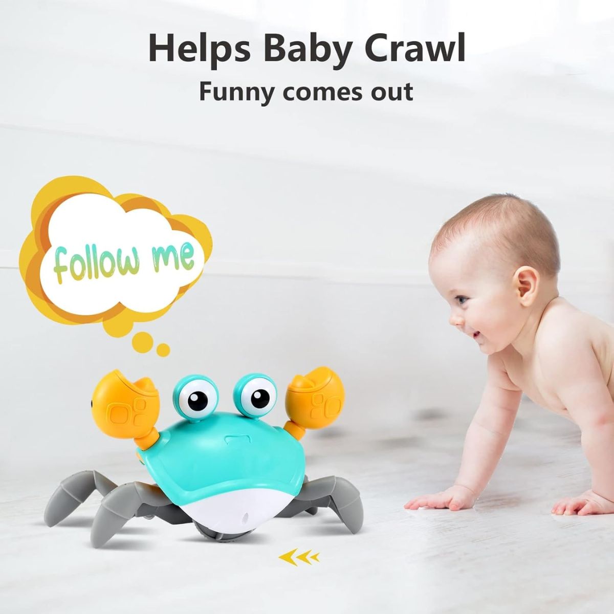 Brinquedo Musical Caranguejo Rastejante Control Future on Luna Baby Store Miami