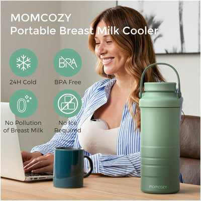 Cooler Portátil Para Armazenamento de Leite Materno Momcozy