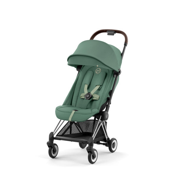 Cybex Coya Stroller Chrome/Leaf Green - Luna Baby Store Miami