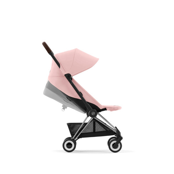 Cybex Coya Stroller Chrome/Peach Pink - Luna Baby Store Miami