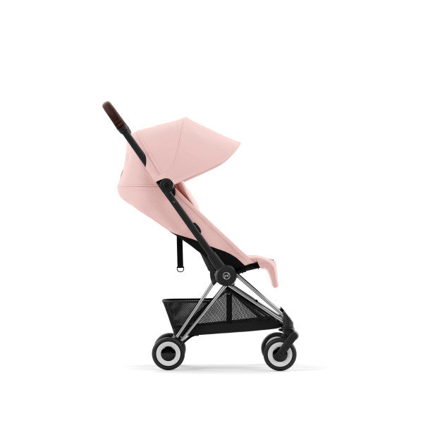 Cybex Coya Stroller Chrome/Peach Pink - Luna Baby Store Miami