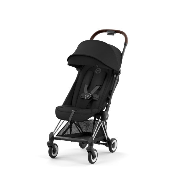 Cybex Coya Stroller Chrome/Sepia Black - Luna Baby Store Miami