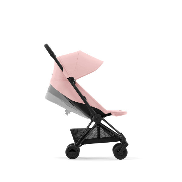 Cybex Coya Stroller Matte Black/Peach Pink - Luna Baby Store Miami